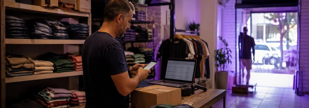 Lojista vendendo pelo whatsap com estoque conectado